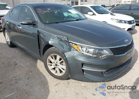 2016 Kia Optima Lx из США, поврежденный, VIN KNAGT4L39G5085594